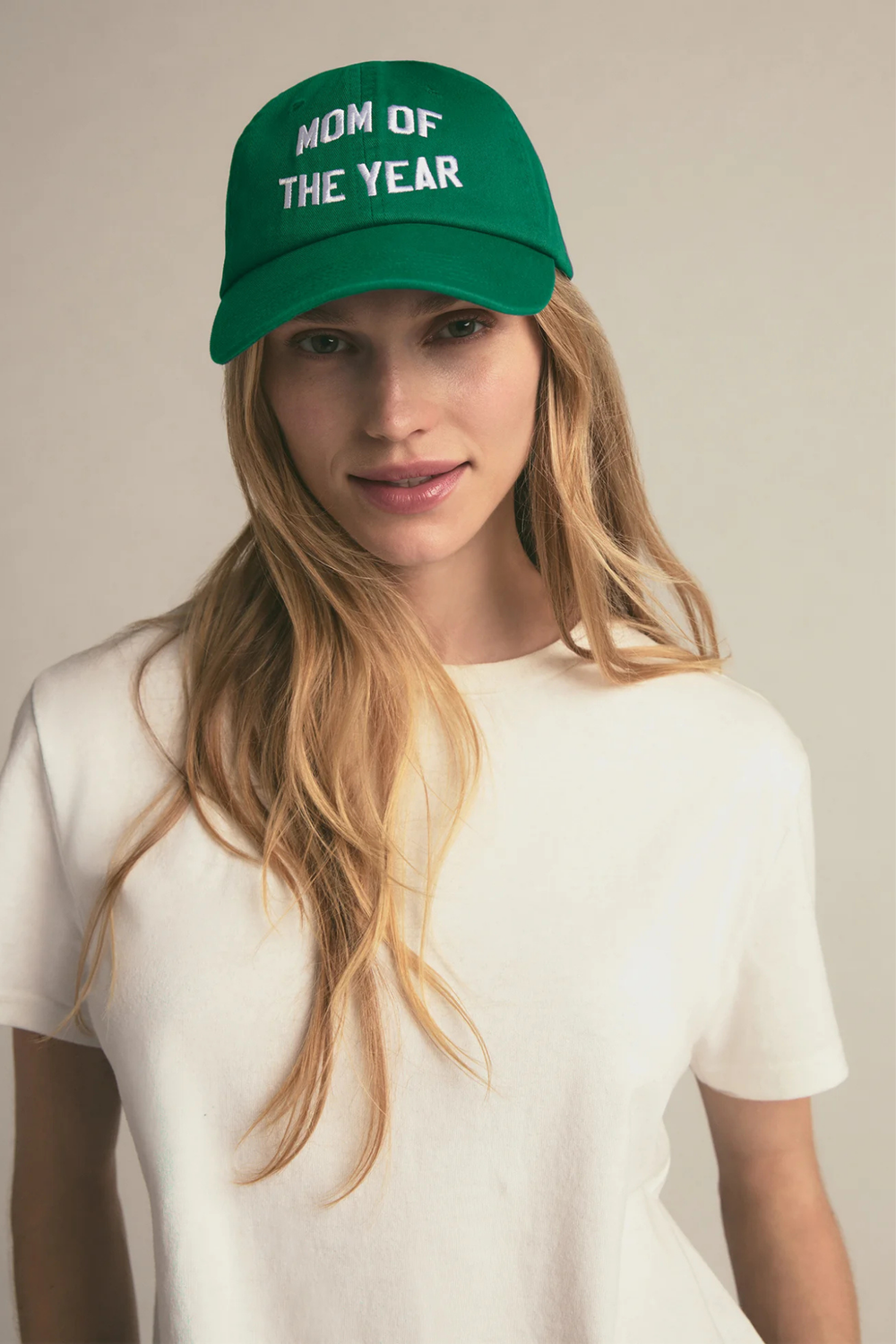 Mom of The Year Baseball Hat in Green