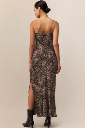 Cielo Leopard Midi Dress