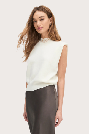 The Whitney Top in Ivory