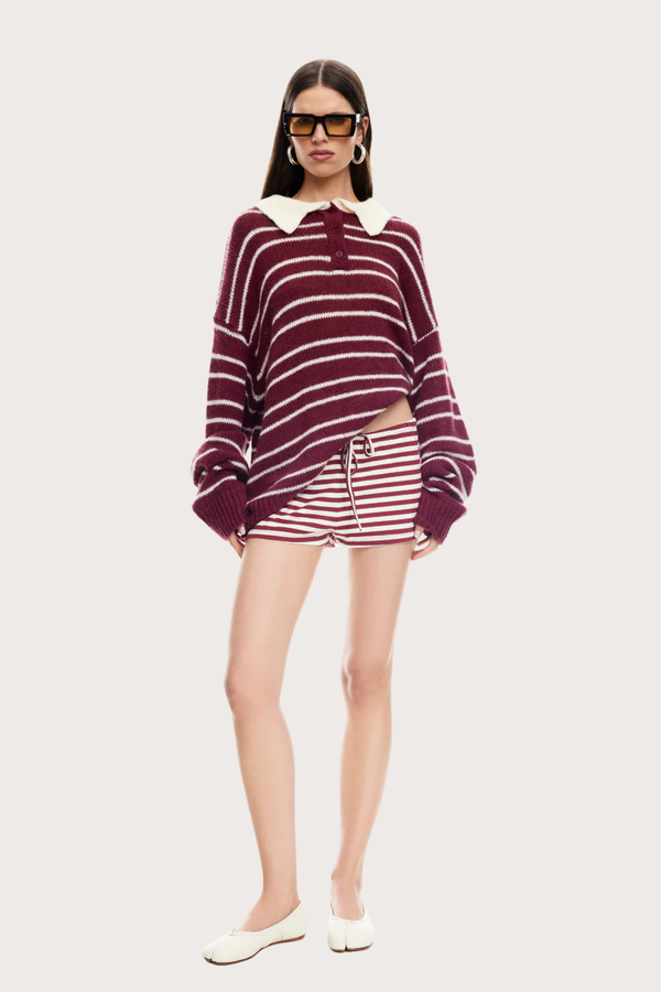 Rising Sun Jersey in Crimson