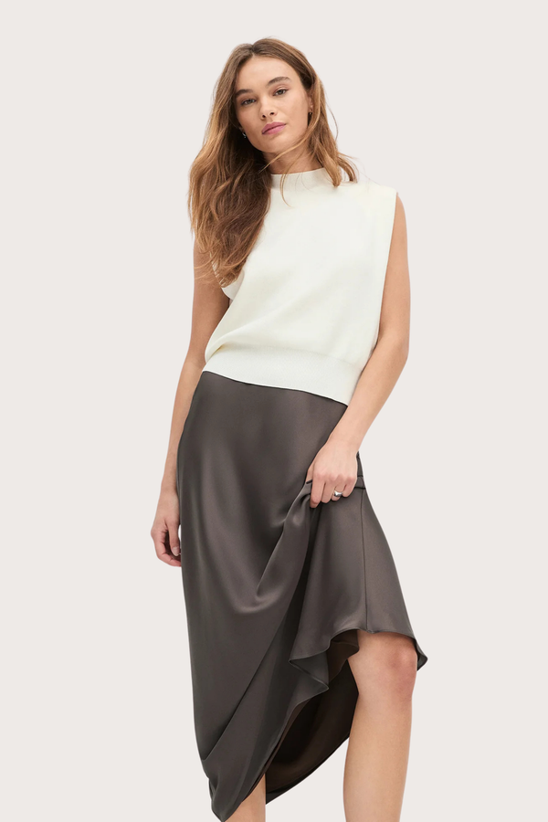The Whitney Top in Ivory