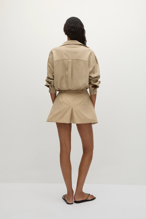 En Vau Oversized Shirt - Khaki