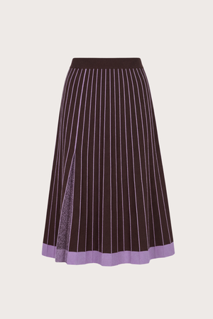 Paraiso Knit Skirt in Lilac