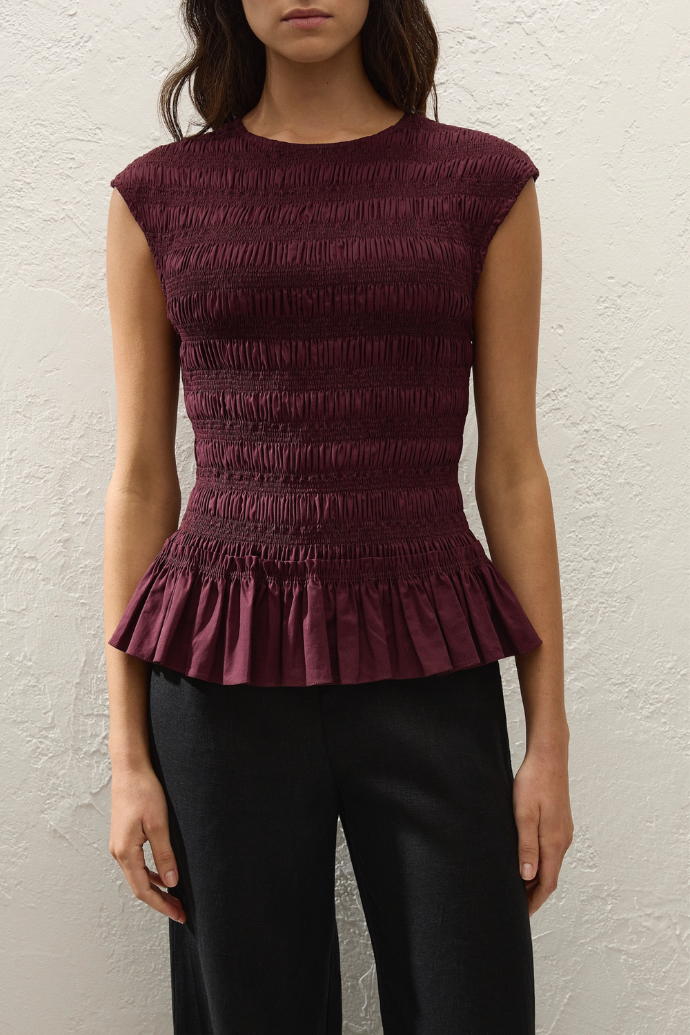 Ale Top in Mulberry