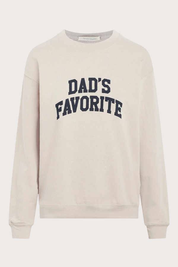 The Dad's Favorite Sweatshirt in Heather Oatmeal