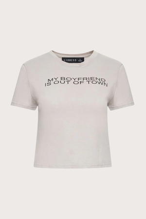 BF Baby Tee in Ash