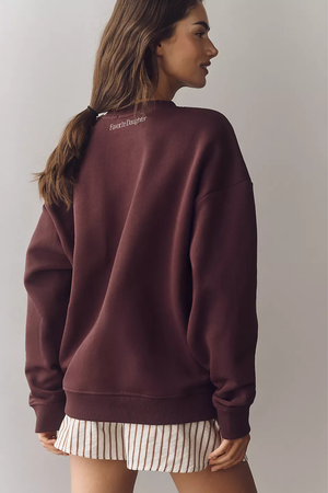 The Sports Mom Sweatshirt in Burgundy