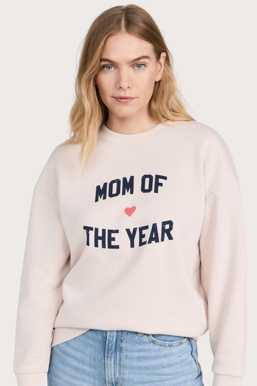 The Mom of The Year Sweatshirt in Heather Oatmeal