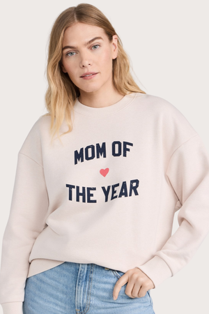 The Mom of The Year Sweatshirt in Heather Oatmeal