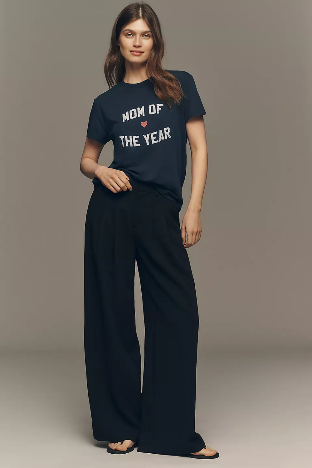 The Mom of The Year Tee in Navy