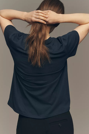 The Mom of The Year Tee in Navy