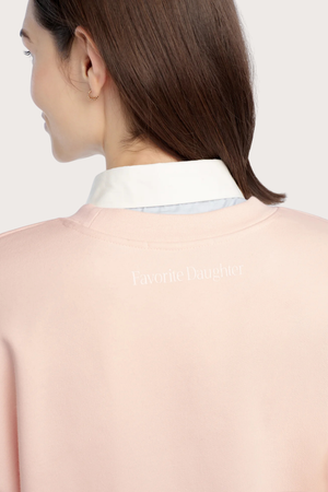 The Favorite Grandma Sweatshirt in Pale Pink Gardenia