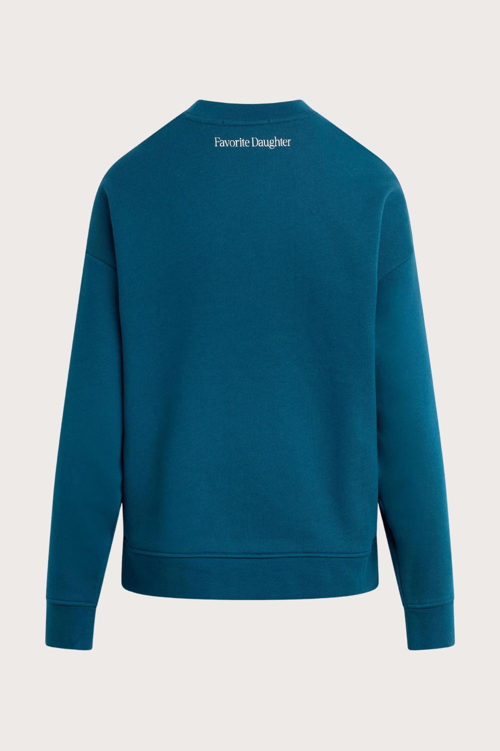 The Mom's Favorite Sweatshirt in Indigo Mint