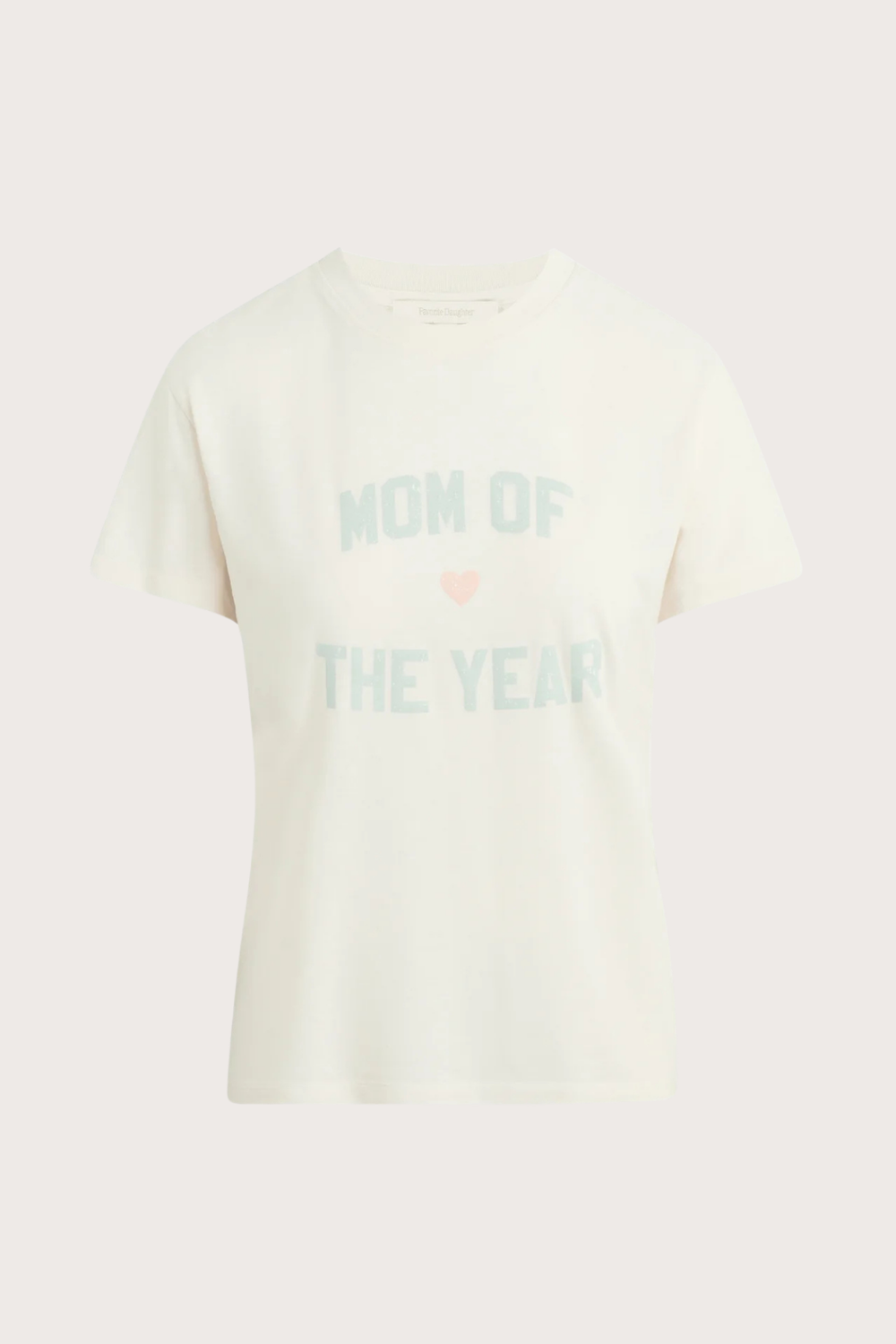 The Mom of The Year Tee in Gardenia