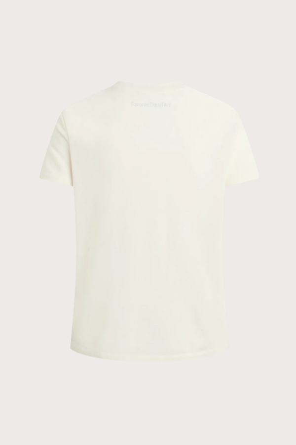 The Mom of The Year Tee in Gardenia