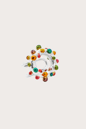 Earcuff AsteroiDS Mini Plata - Rainbow Metalizado