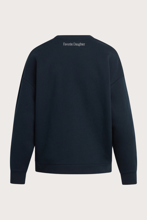 The Favorite Grandma Sweatshirt in Navy