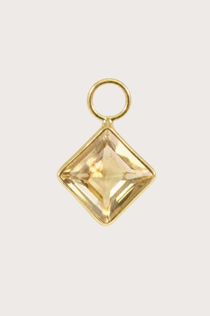 Princess Cut Earring Charm