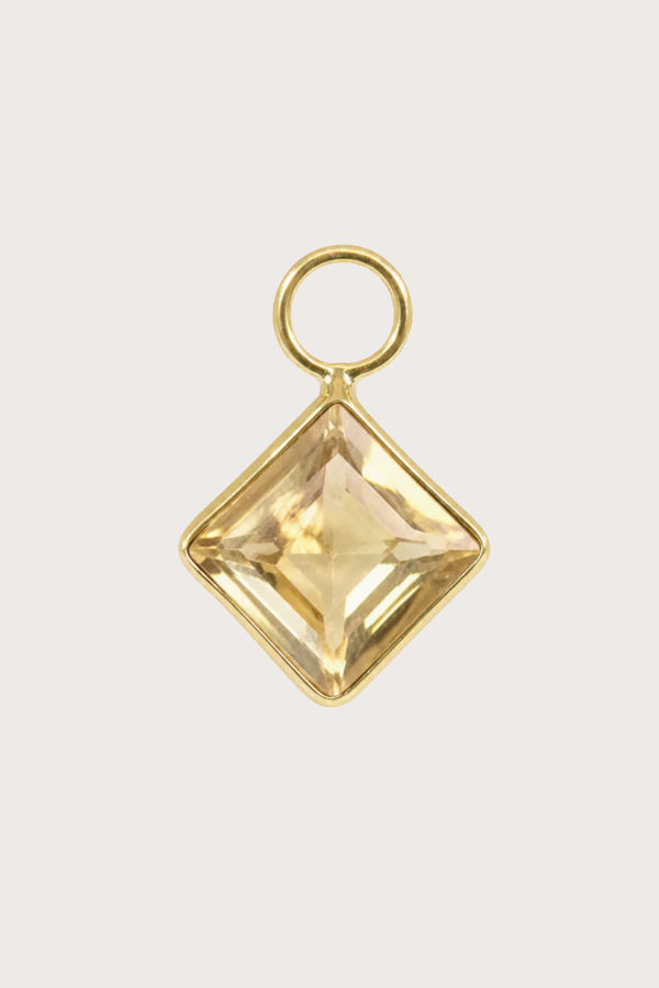 Princess Cut Earring Charm