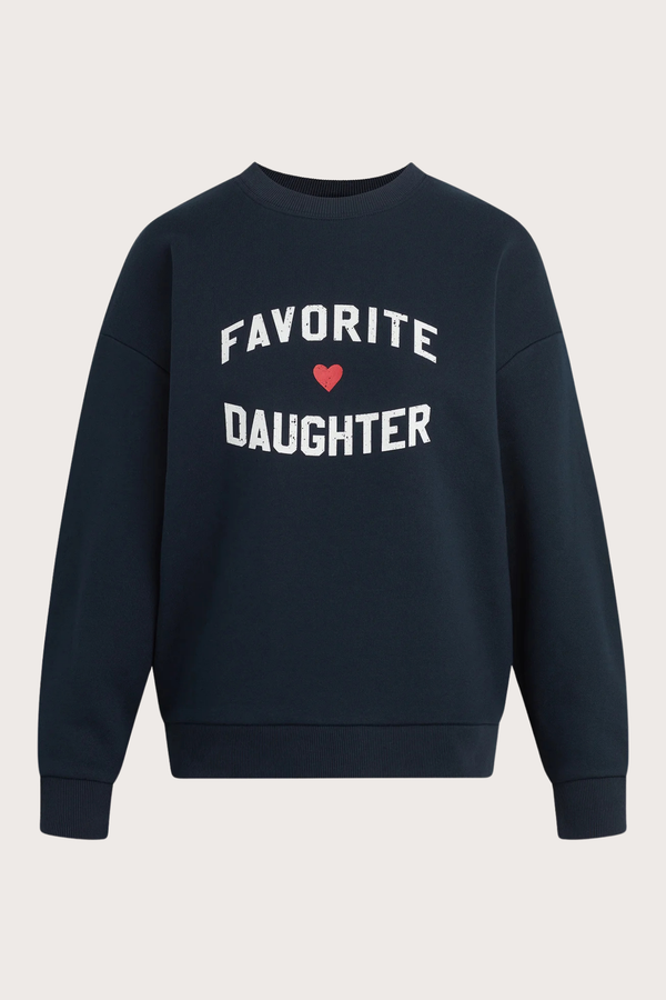 The Favorite Daughter Sweatshirt in Navy