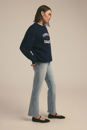 The Favorite Daughter Sweatshirt in Navy
