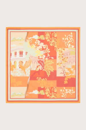 Beautiful Southern Thailand Orange Handkerchief