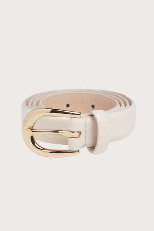The Favorite Belt in Bone/Gold