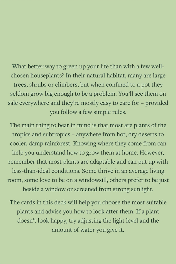 Pocket Plantcare Cards