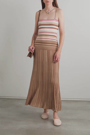 Esenia Knit Dress - Sepia