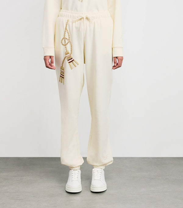 Tassel Beaded Sweatpants